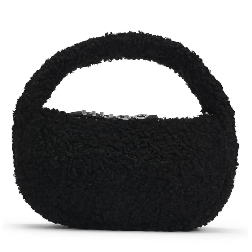 Hugo Becky Hobo Handbag in Black