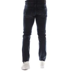 Hugo Boss Delaware Slim-Fit Jeans in Dark Blue