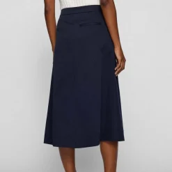 Hugo Boss Varanja1 Skirt in Blue