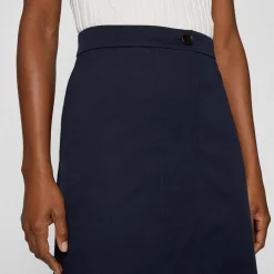 Hugo Boss Varanja1 Skirt in Blue