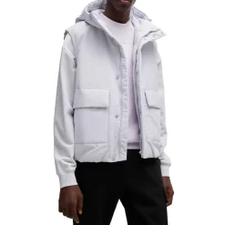 Hugo Branden Water Repellent Gilet in Purple