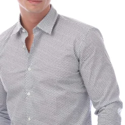 Hugo Button Down Shirt in Dark Blue