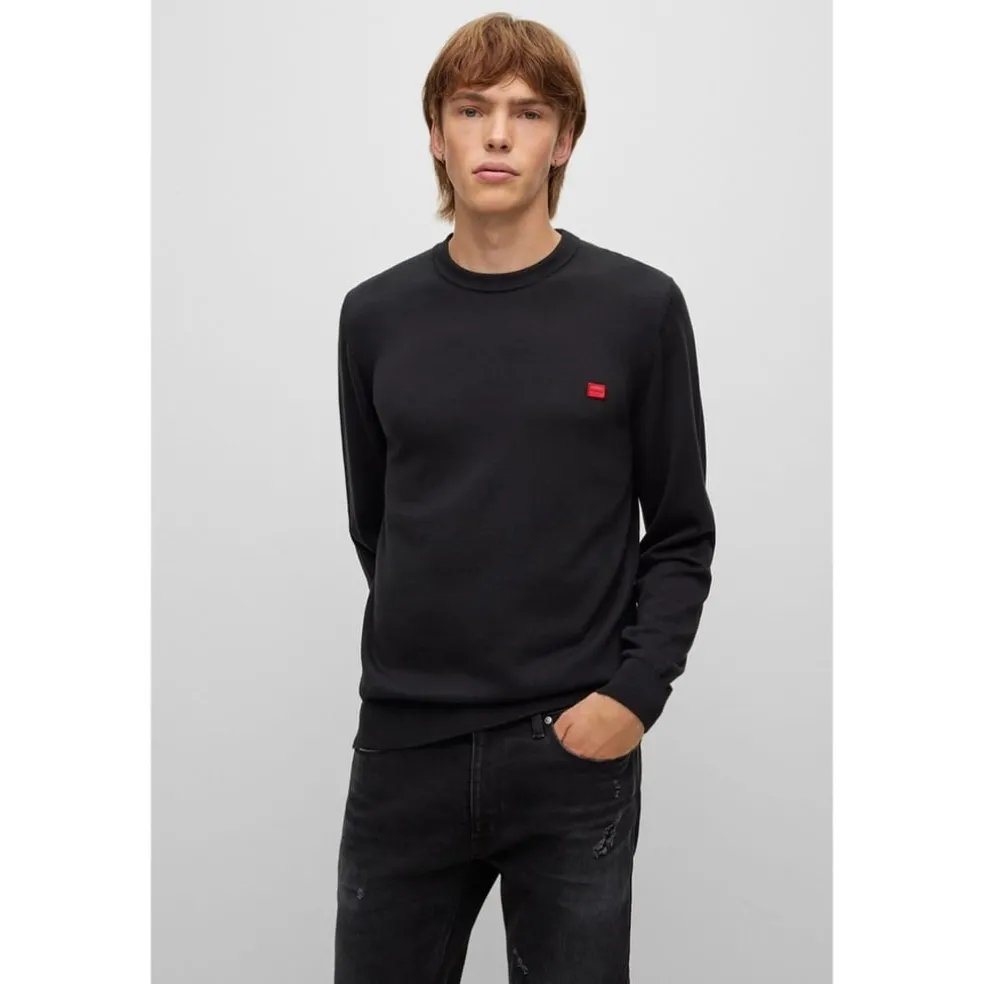 Hugo Cassius C Jumper in Black
