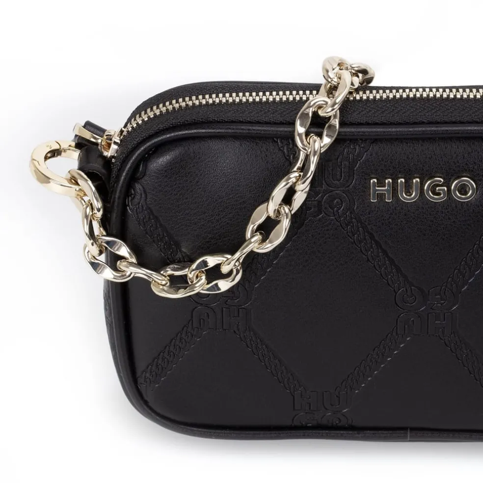 Hugo Chris Phone Pouch in Black