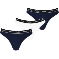 Hugo Cotton Thong in Blue