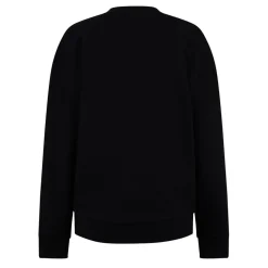 Hugo Crew Neck Long Sleeve Regular Fit Sweater in Black