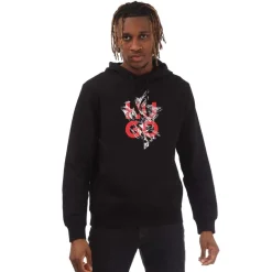 Hugo Daltorreson Hoodie in Black