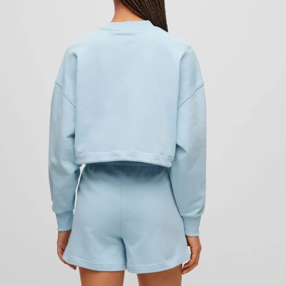Hugo Delive Sweatshirt in Light Blue