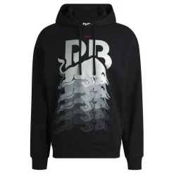 Hugo Dynamic Branding Hoodie in Black