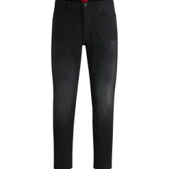 Hugo Five Pocket Design Slim Jeans in Black