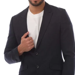 Hugo Harvey Blazer Jacket in Dark Blue