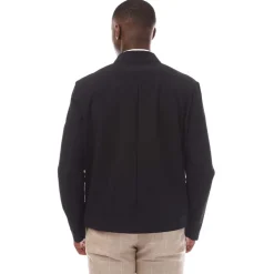 Hugo Hellys Slim-Fit Overshirt in Dark Blue