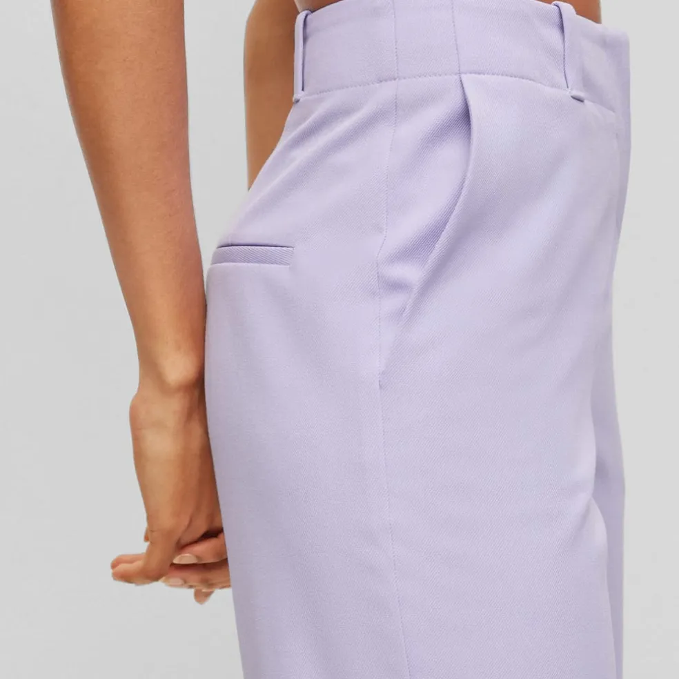 Hugo Hetana Trousers in Purple