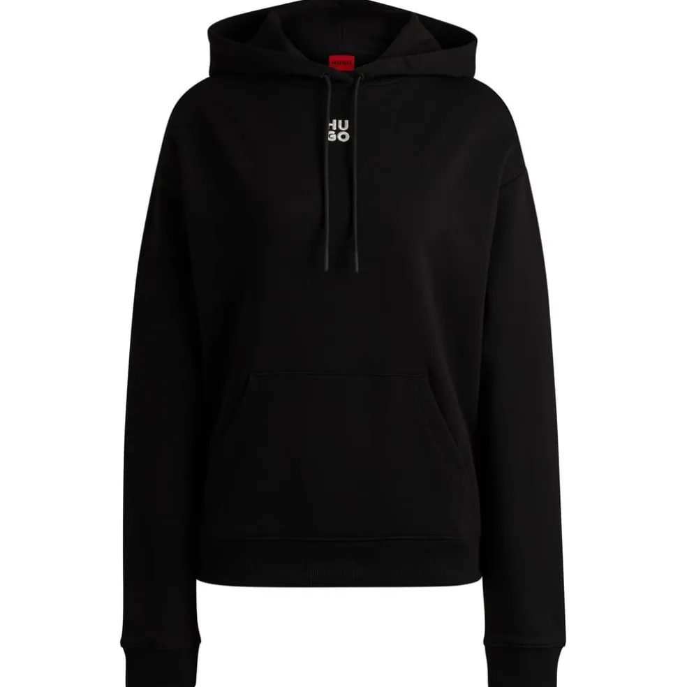 Hugo Hoodie in Black