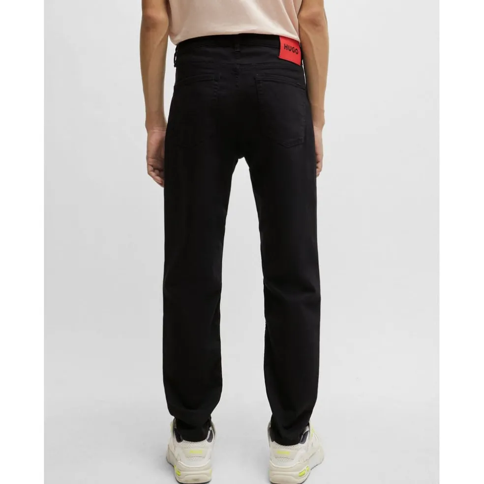 Hugo Hugo 634 Tapered-Fit Jeans in Black