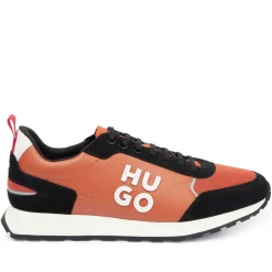 Hugo Icelin Running Trainers in Orange