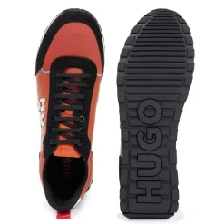 Hugo Icelin Running Trainers in Orange