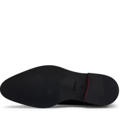 Hugo Kerr Monk Shoes in Black