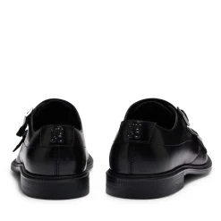 Hugo Kerr Monk Shoes in Black