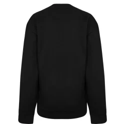 Hugo Logo Crew Neck Sweater in Black