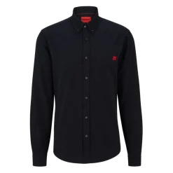 Hugo Long Sleeve Shirt in Black