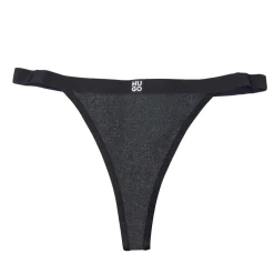 Hugo Lurex Thong in Black