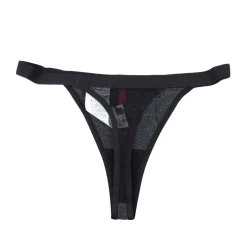 Hugo Lurex Thong in Black