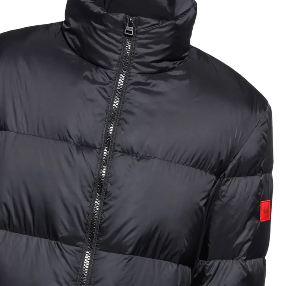 Hugo Magnus Coat in Black