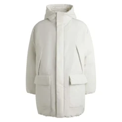 Hugo Mandev Water Repellent Parka Jacket in Natural