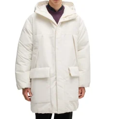 Hugo Mandev Water Repellent Parka Jacket in Natural