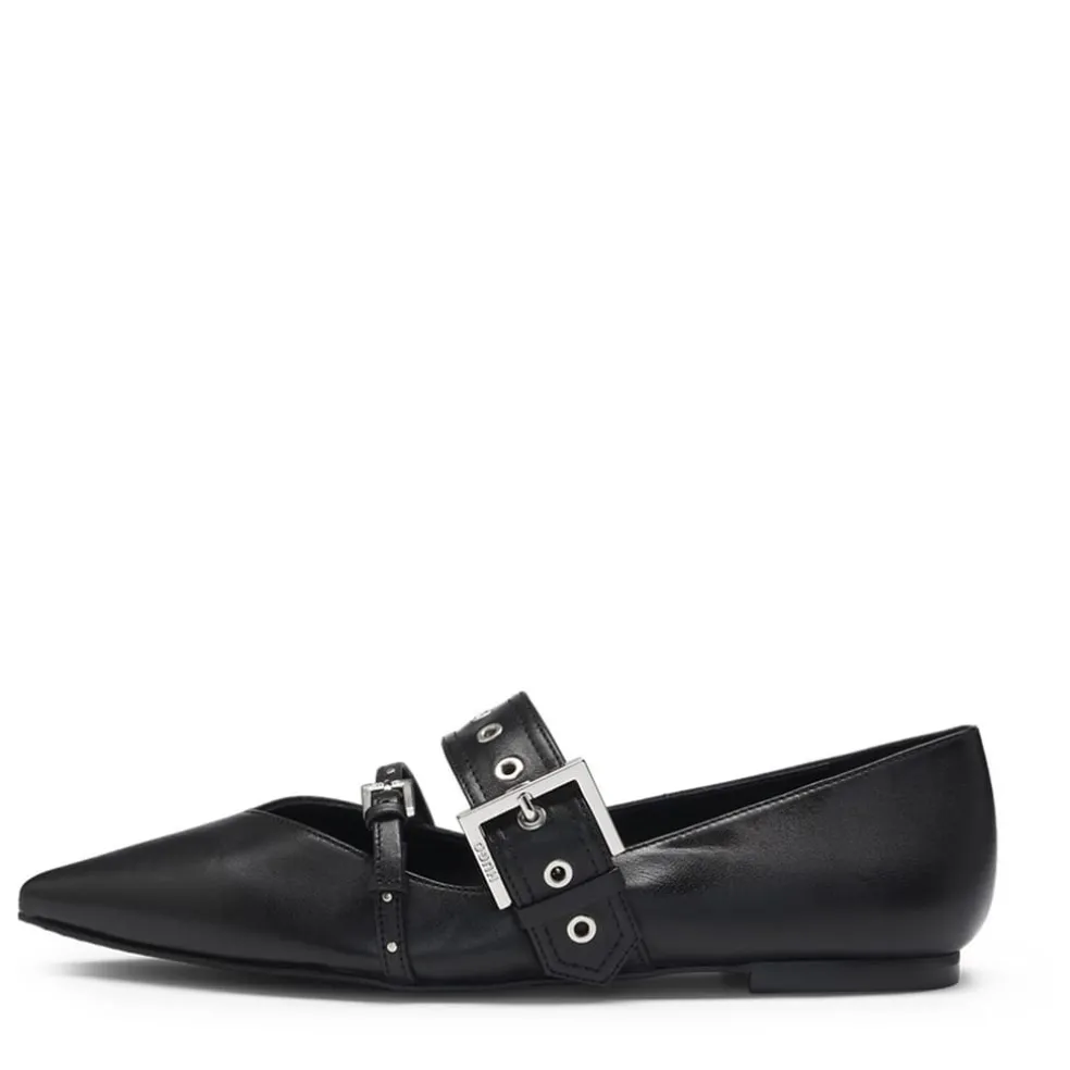 Hugo Maridia Ball Pumps in Black