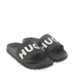 Hugo Match Sliders in Black