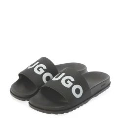Hugo Match Sliders in Black