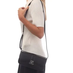 Hugo Melaine Shoulder Bag in Black