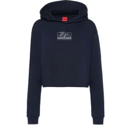Hugo Nemolia Hooded Sweatshirt in Blue