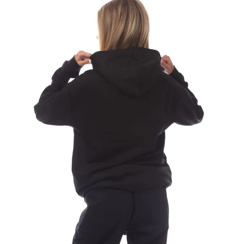 Hugo Nevalia Oversized-Fit Hoodie in Black
