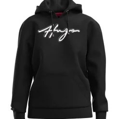 Hugo Oth Hoodie in Black
