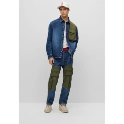 Hugo Regular Fit Jeans in Blue