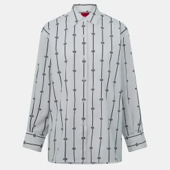 Hugo Regular Fit Long Sleeve Shirt in White