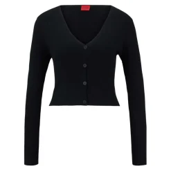 Hugo Sanderin Cardigan in Black