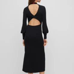 Hugo Slopenny Dress in Black
