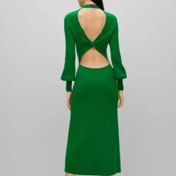 Hugo Slopenny Dress in Green