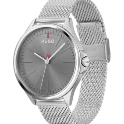 Hugo Smash Watch Mens in Silver