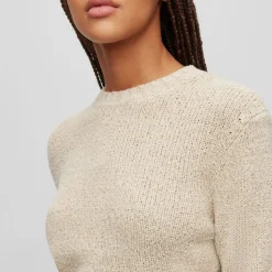 Hugo Solarina Sweater in Beige