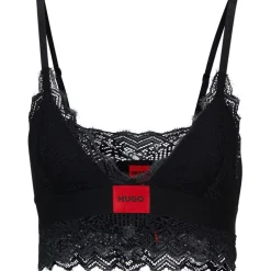 Hugo Triangle Padded Bralette in Black