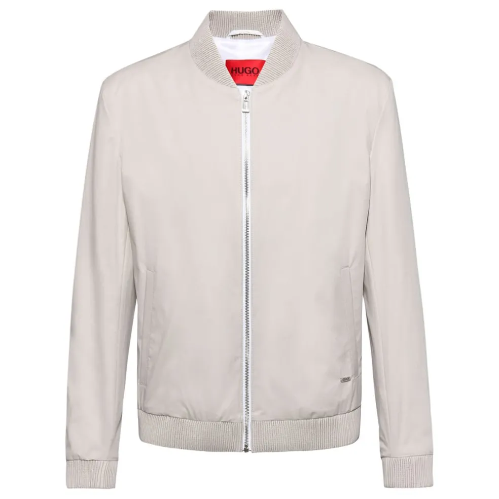 Hugo Ukashi222 Bomber Jacket in Beige
