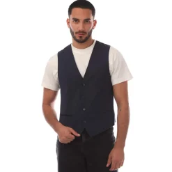 Hugo Vin182 Waistcoat in Navy