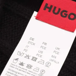 Hugo Zohoh Scarf Set in Black