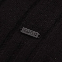 Hugo Zohoh Scarf Set in Black