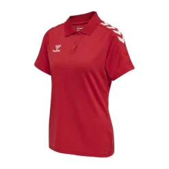 Hummel Core Functional Polo Shirt in Red